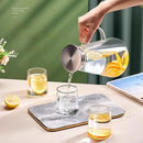 GobekUsa Glass Juice Kettle Set - Large Capacity, High Temp Resistant, Nordic Style