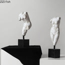 GobekUsa Body Art Resin Sculpture Decor Ornaments