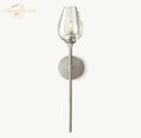 GobekUsa LED Tulip Glass Wall Sconce Indoor Lighting Fixture for Bedroom & Living Room