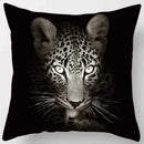 GobekUsa Animals World Tiger Lion Pillow Case for Cute Home Decor in Sofa Living Room