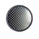 GobekUsa Carbon Steel Perforated Pizza Pan Non Stick Baking Tray with Holes