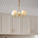 GobekUsa Copper American Chandelier: Modern Luxury for Living Room, Bedroom, and Restaurant