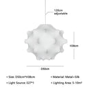 GobekUsa Elegant Silk Pendant Lamp for Home and Hospitality Lighting