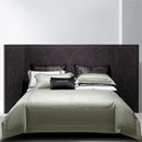 GobekUsa Cotton Satin Jacquard Embroidery Bedding Set with Elastic Sheet & Duvet Cover