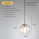 GobekUsa Industrial Loft Glass Pendant Light for Kitchen Restaurant Decor