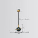 GobekUsa LED Marble Pendant Lamp: Modern Luxury Hanging Light for Home, Restaurant & Bedroom