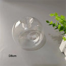 GobekUsa Clear Glass Pendant Lamp Shade with 2.2cm Thread for Chandeliers & Hanging Lights