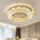 GobekUsa Crystal LED Ceiling Lights: Luxury Lighting Fixture for Living, Dining, Kitchen, and Bedroom