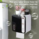 GobekUsa Aromatherapy Toilet Tissue Box Holder & Storage Rack