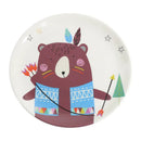 GobekUsa Bone Snack Plate Set - Small Melamine Dish for Sweets, Cakes, and Treats