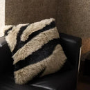 GobekUsa Luxe Faux Fox Fur Throw Pillows for Home Decor - Plush, Soft, Cozy Sofa Cushion