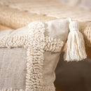 GobekUsa Candy Boho Tufted Round Lumbar Pillow Cover Set