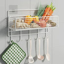 GobekUsa Bathroom & Kitchen Wall Shelf Organizer - Square Shampoo Storage Rack