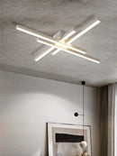 GobekUsa Linear LED Ceiling Lamp for Living Room Bedroom Lighting Fixtures