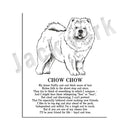GobekUsa Dog Breeds Poster: Chinese Crested, Chesapeake Retriever, Brussels Griffon, + More