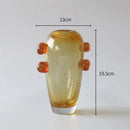 GobekUsa Creative Bubble Glass Vase Hydroponics Desk Decoration Artificial Flowers Room Decor
