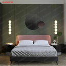 GobekUsa Glass Ball Pendant Lights - Modern Nordic LED Creative Hanging Lamp for Home Decor