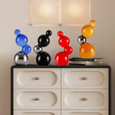GobekUsa Crystal Bubble Decor Spheres Spliced Glass Ball Figurines Home Decor Accessories