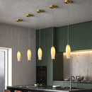 GobekUsa Elegant Tulip Staircase Chandelier: Luxury Decor Hanging LED Lamp for Lobby, Restaurant, Hotel.