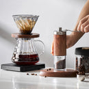 GobekUsa Hand Punch Coffee Pot Gooseneck Spout Kettle Long Mouth Maker