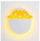GobekUsa Dino Egg LED Kids Wall Lamp: Cute Cartoon Bedside Light for Nursery Bedroom