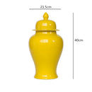 GobekUsa Chinese Retro Handcrafted General Jar Vase for Home Decor & Storage