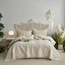 GobekUsa Cotton Quilted Bedspread Set with Pillowcase - Versatile & Summer-Ready