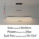 GobekUsa LED Chandelier Pendant Light for Kitchen Bedroom Dining Living Room