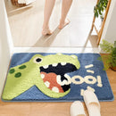 GobekUsa Cartoon Animal Bathroom Carpet - Non-slip Absorbent Soft Bath Rug