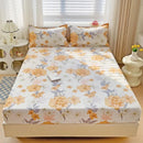 GobekUsa Japanese Style Thick Fitted Sheet for Queen/King Bed