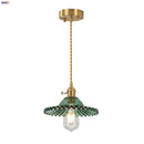 GobekUsa Green Glass LED Pendant Lights | Nordic Modern Kitchen Hanging Lamp Fixtures