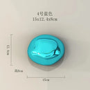 GobekUsa 3D Stone Wall Ornaments: Room Aesthetics & Decoration - Plating Craft Stone Pendants