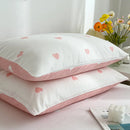 GobekUsa Love Printed Pillowcase Set - Simple Style, 2Pcs