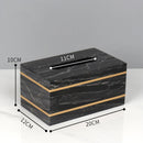 GobekUsa Black Marble Bathroom Accessories Set