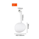 GobekUsa Glass Ball LED Pendant Light - Modern White Nordic Hanging Fixture
