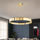 GobekUsa LED Chandelier: Modern Minimalist Pendant Light for Living, Dining, Kitchen, Bedroom