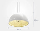 GobekUsa 3D Sky Garden Resin Chandelier with LED Lights in Black, White, Golden, and Coffee Colors