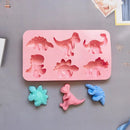 GobekUsa Dino Silicone Cake Mold: Baking, Candy, Soap, Candle Making, Cupcake Decorating
