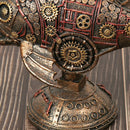 GobekUsa Blackfish Resin Steampunk Whale Figurine Classic Home Office Decor