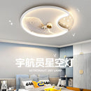 GobekUsa Astronaut Moon Acrylic Ceiling Lamp: Modern Lighting for Home, Office, and Cafe