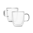 GobekUsa Double Wall Glass Coffee Cup 250/350ml Heat Resistant Latte Milk Lemon Juice