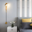 GobekUsa Adjustable LED Wall Lamp Rotation Dimming Switch Indoor Sconce Lighting