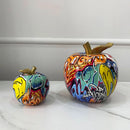 GobekUsa Apple Figurines Art Ornament Home Office Decor Accessorie