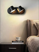 GobekUsa LED Wall lamps Modern Black White bedroom bedside living room decorative light