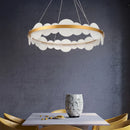 GobekUsa Acrylic Ceiling Chandelier Modern Home Decor Hanging Lamp Indoor Lighting