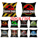 GobekUsa Jurassic Park Dinosaur Pillowcase Cover for Living Room Sofa and Chair