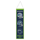 Seattle Seahawks 8" x 32" Wool Banner