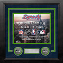 Seattle Seahawks Custom NFL Football 11x14 Picture Frame Kit (Multiple Colors) by Dynasty Sports & Framing