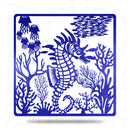 Seahorse Jellyfish Scene