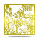 Seahorse Jellyfish Scene